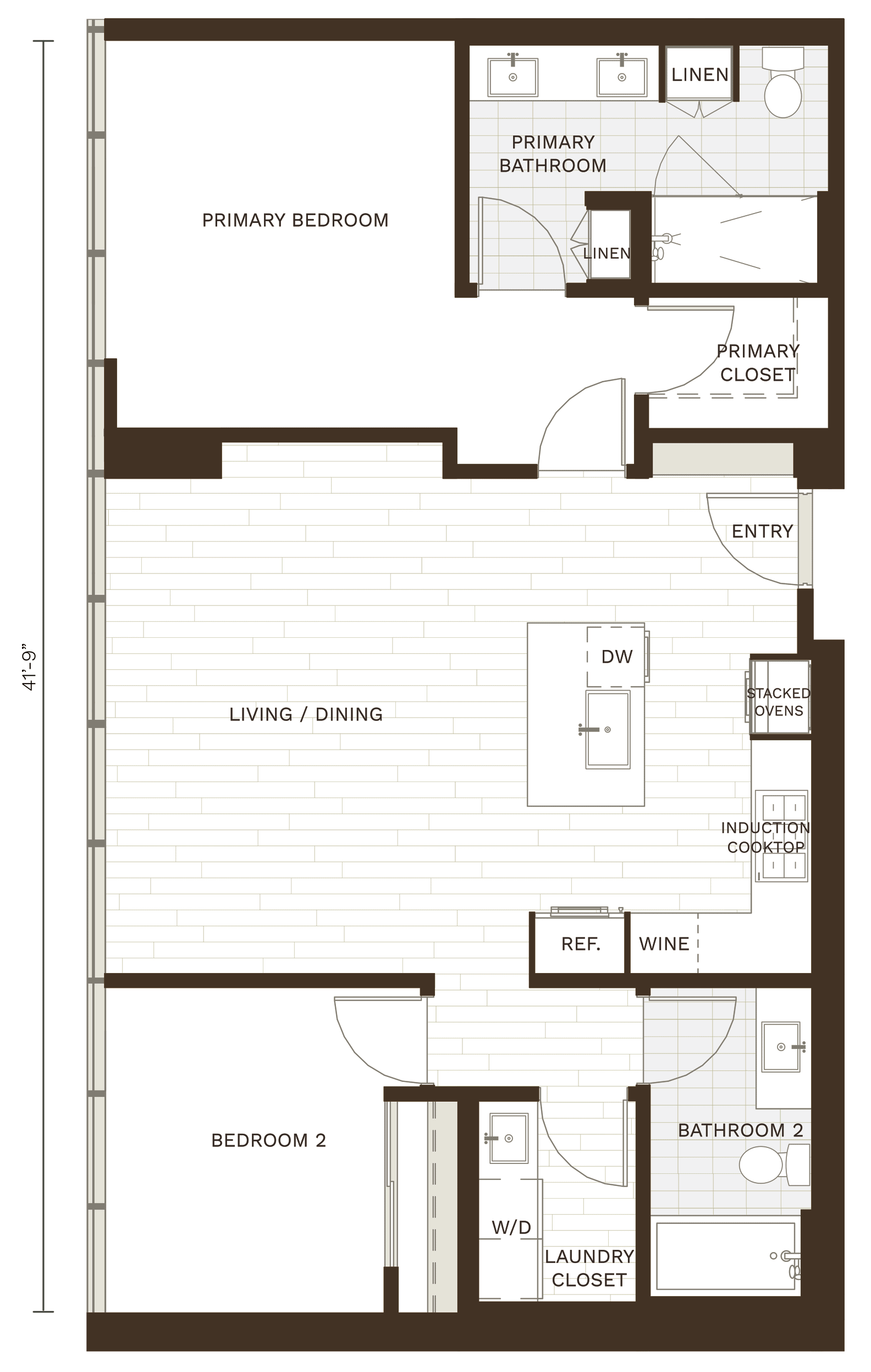 Residence 10, Type D floor plan