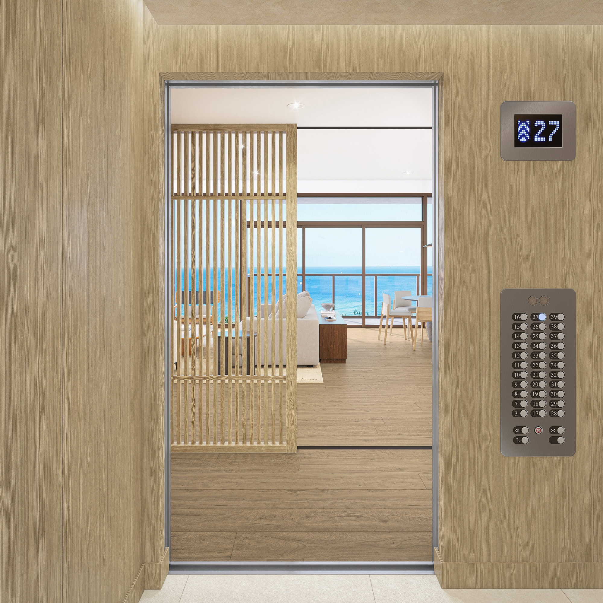 Type A Elevator Entry