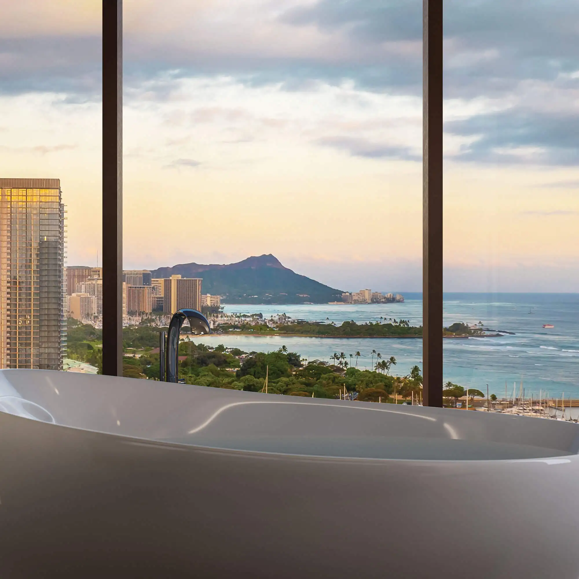 Signature Makai Three-Bedroom Residence 01, Type A, Primary Bathroom